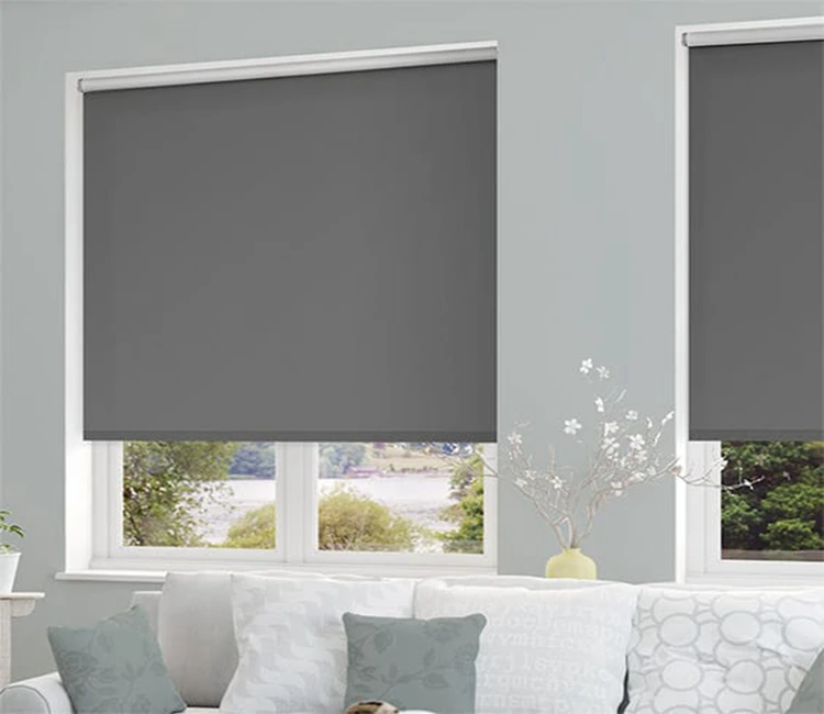 Ready Made Elegant Blackout Roller Curtains For The Living Room