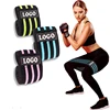 Women Sports Exercise Workout Band Polyester Cotton Resistance Bands Loop Band