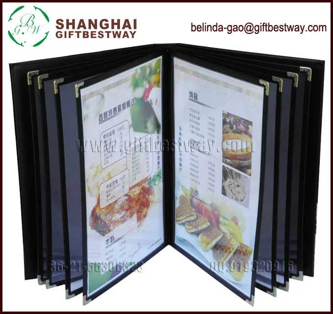 Price Competitive Wholesale High Quality Menu,Hotel Menu Cover,Eco