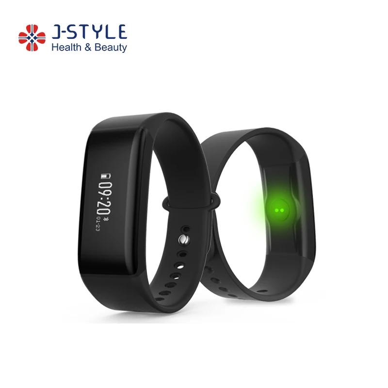 

J-Style Promotional Heart Rate Monitor Fitness Tracker SmartWatch, Black;blue