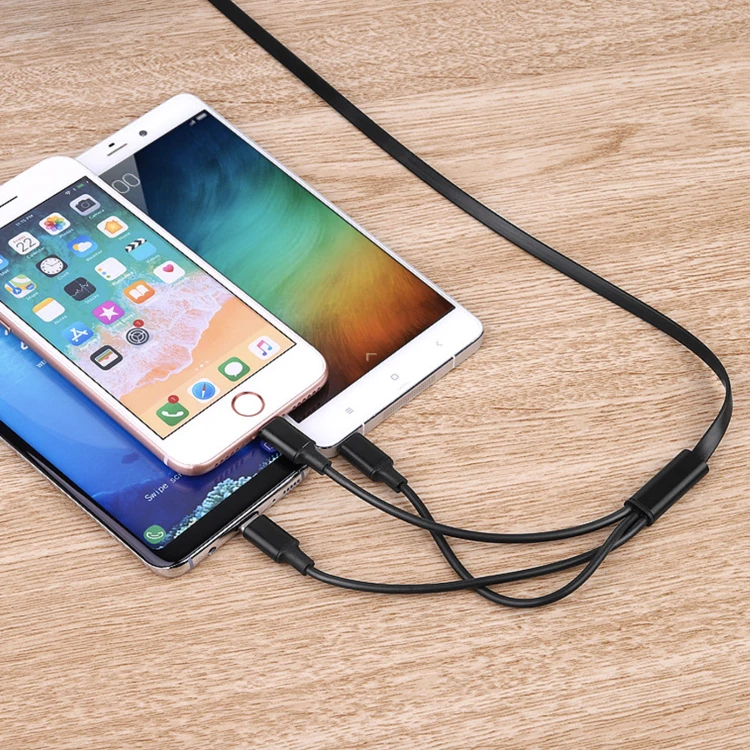 

3 in 1 Phone Multiple 8 Pin USB Cable Charger
