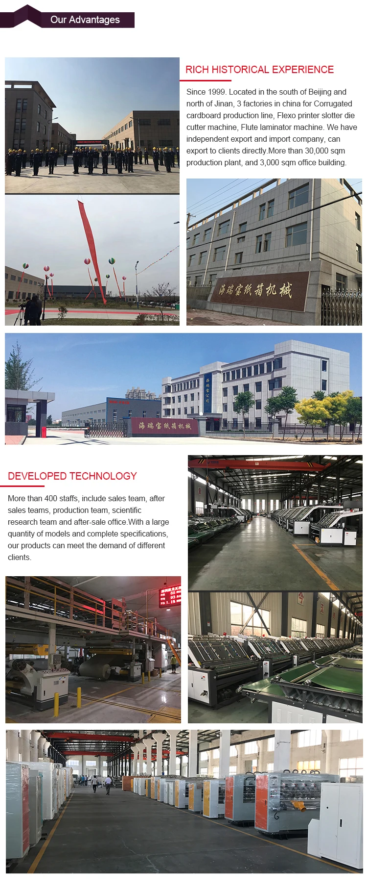 HRB-HII Semi Automatic Flute Laminator Machine Lift Model