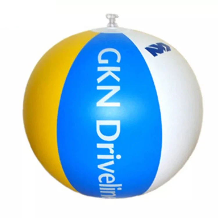 rubber beach ball