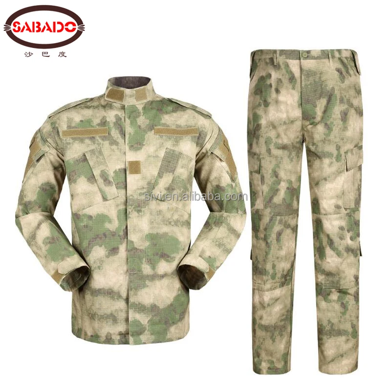 

ODM Custom Camouflage BDU army military suit camouflage military uniform set, Customized