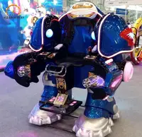 

Children shopping mall walking robot ride Remote Control Kids Amusement Ride Walking Robot