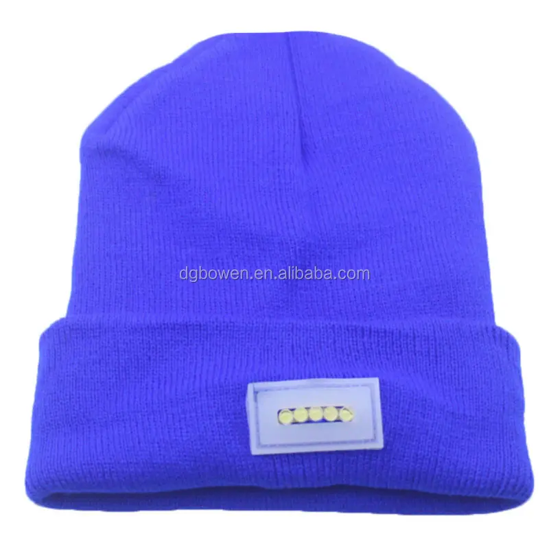 Led Light Hat Portable Head Lighting Lamp Gorro Beanies Night Fishing