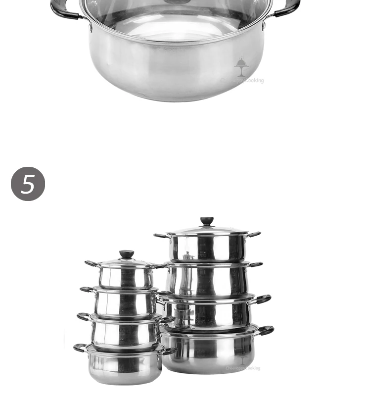 Good quality professional couscoussier inox thermos casserole,stainless steel pot