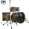 Acustic drum instrument professional design jazz full size drumset for sale