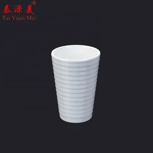 Image of Hot Selling White Melamine Cups disposable plastic cup melamine restaurants tableware cheap buffet water cups