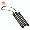 Factory Price Bulk Custom Garment Brand Logo Printed Clothing Labels Black Paper Swing Hang Tags with String
