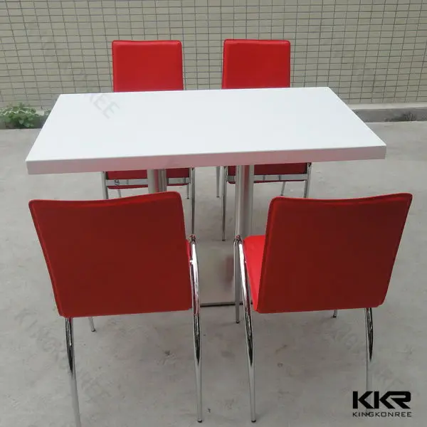 fast food table and chairs for sale