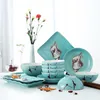 HOT SELLING Beautiful Factory Ceramic Dinnerware sets,ocean collection Ceramic tableware