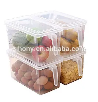 square plastic storage boxes with lids