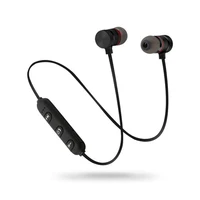 

New Arrival Magnet style Metal M9 wireless earphone V4.1 Sport Wireless Headphone With microphone Mobile Phone Headset in ear