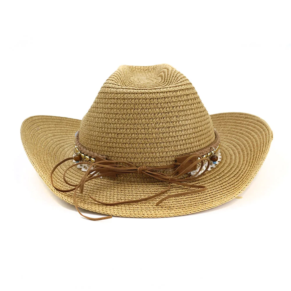 Bulk Wholesale Sombrero De Paja Playa Beach Man Summer Western Straw ...