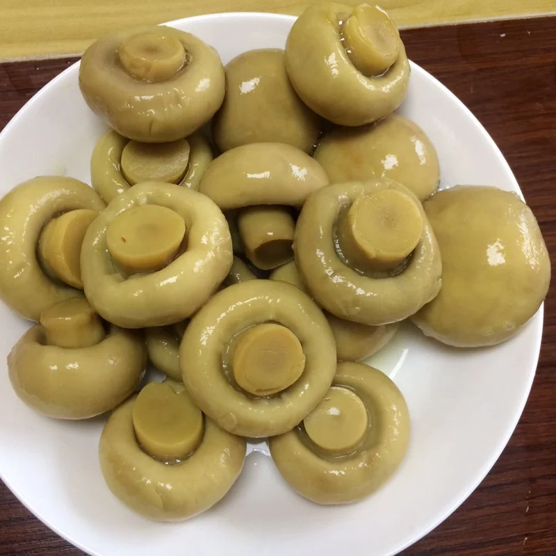 
Whole Pickled Mushrooms in tins 