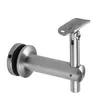 High Quality Custom glass railing hardware,45 degree adjustable handrail support,vertical stainless steel handrail fittings
