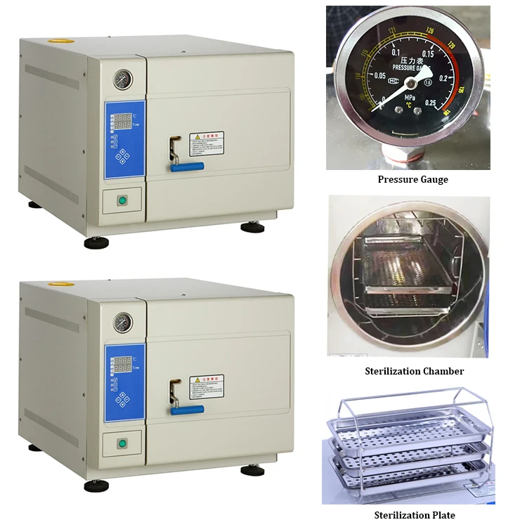 Cheap Price 50L Table Top Touch Screen Clinic Flash Autoclave
