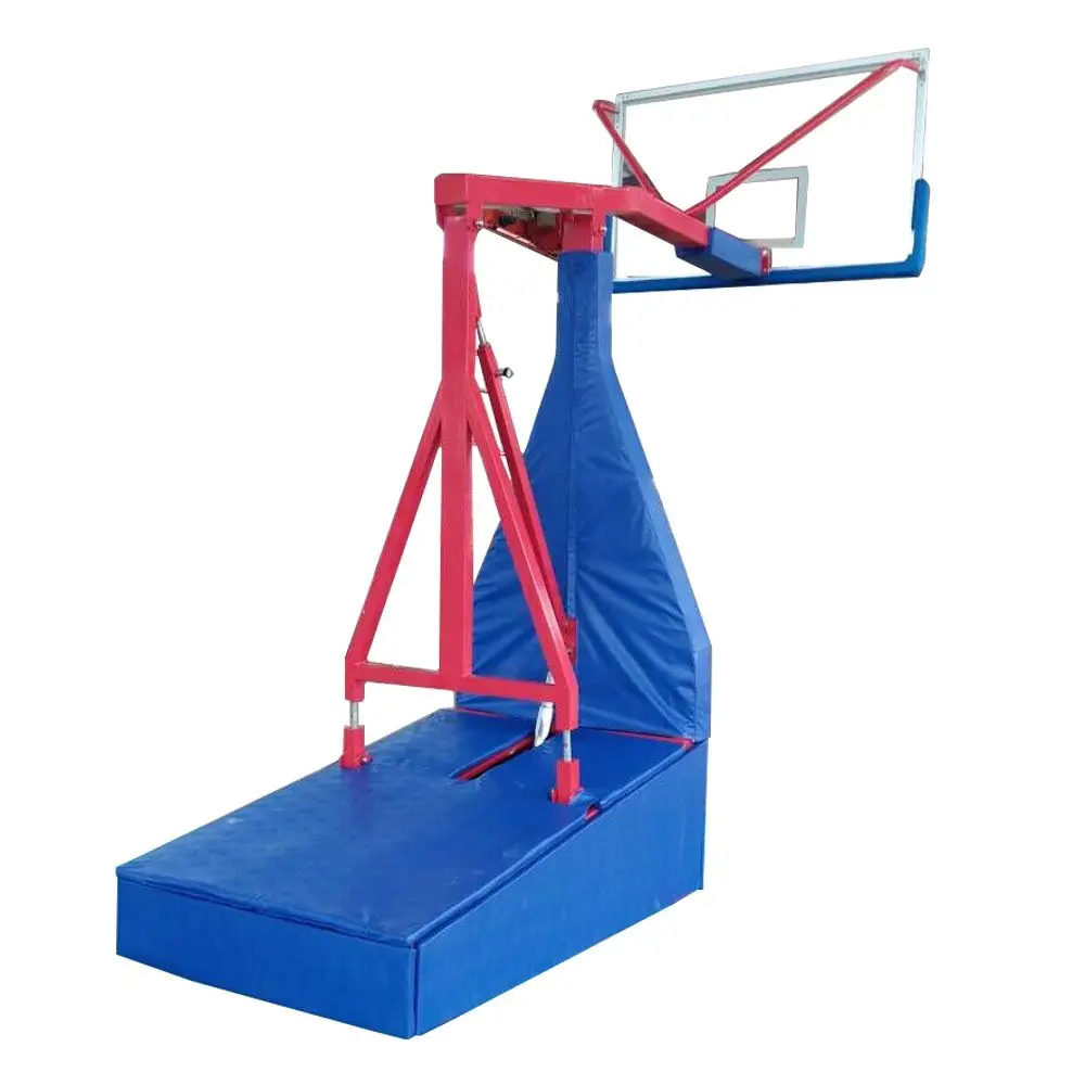 Indoor Basketball Equipment Electric Hydraulic Basketball Hoop