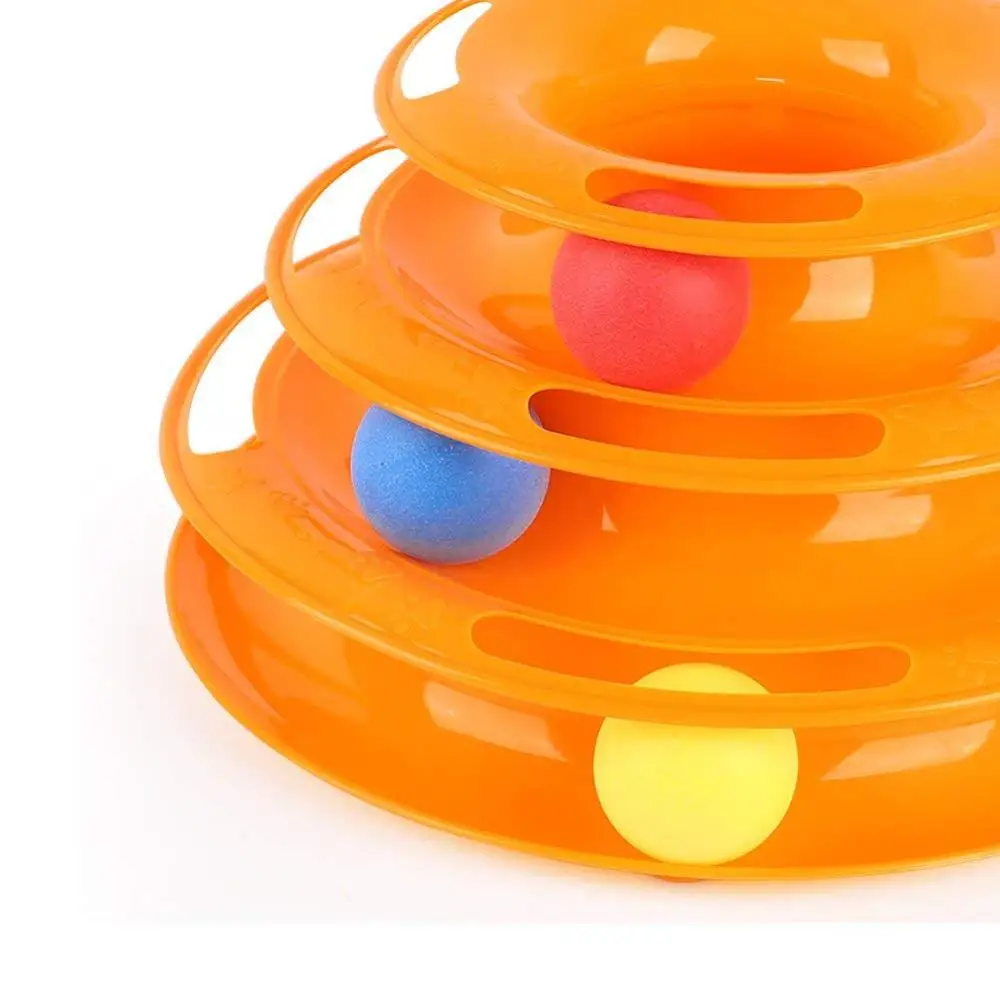

Plastic 3 Levels Cat Toy Mouse Cat Toy tower of heaven candles, Picture