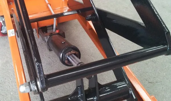 手动液压剪刀升降台重型平台手推车