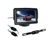 4.3" Car TFT LCD Monitor Wireless Backup Camera License Plate Reverse Rear View Parking System Set