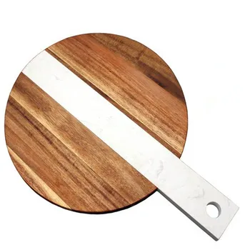 round wood cutting board