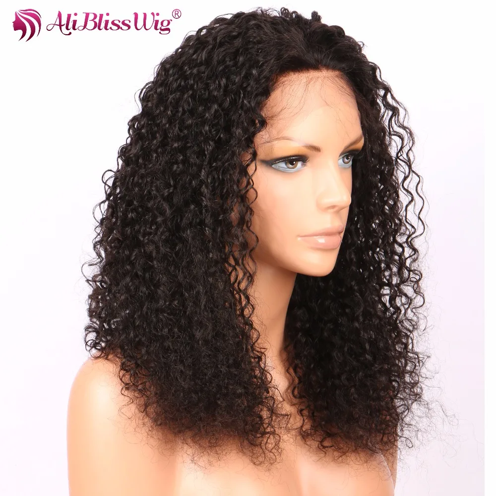 

Wholesale Cheap 130 Density Bleached Knots Curly Wig With Baby Hair Unprocessed Indian Human Hair Glueless Lace Front Wig