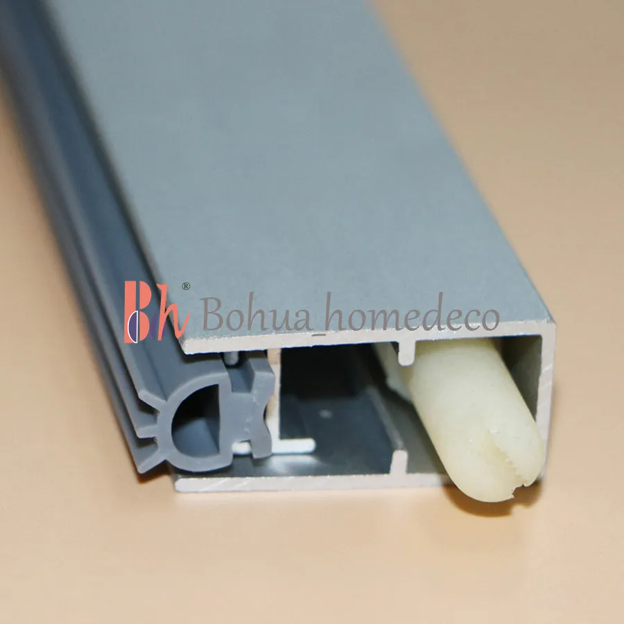Wholesale Automatic Door Bottom Seals Aluminum Profile U Type Groove