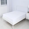 soft 100 organic cotton fabric bedspread/mattress protector