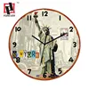 3D Big Digital Modern Home Office Decor Round Quartz wall clock china