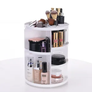 Image of Stock on hand Adjustable Makeup Holder Make up 360 Rotating Makeup Organizer