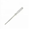 190mm brass cap transparent body voltage tester