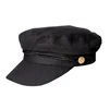 vintage octagonal train engineer cap conductor hat