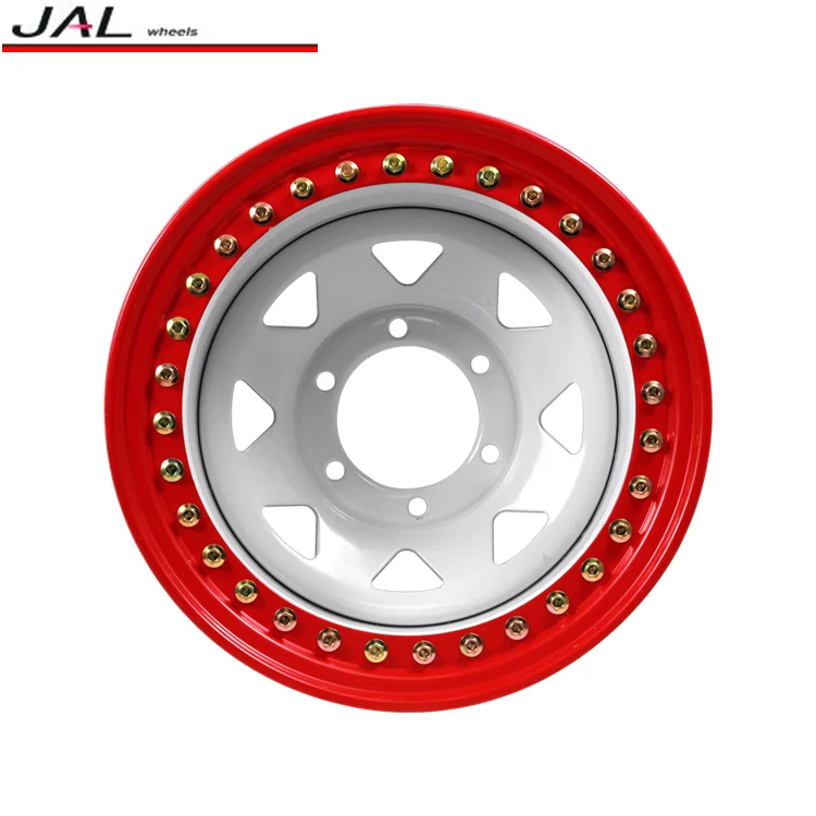 8 Spoke Sunraysia Steel Wheels - Durable Offroad Beadlocks