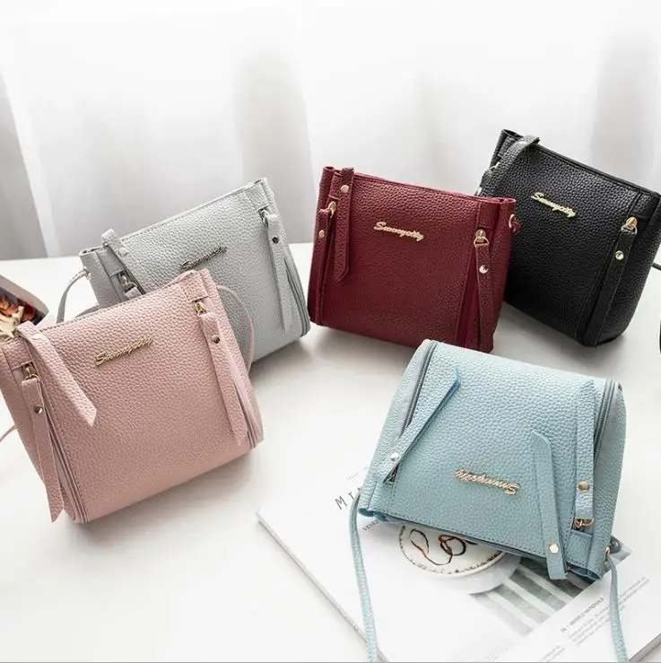 

2021 new women handbags fashion Korean version shoulder bag messenger bag sweet woman bag, As shown