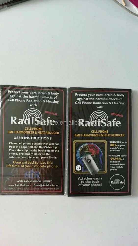 

2017hot product shiled Radisafe 99.8% Radi Safe have test by Morlab labanti radiation sticker 200pcs/lotby dgh