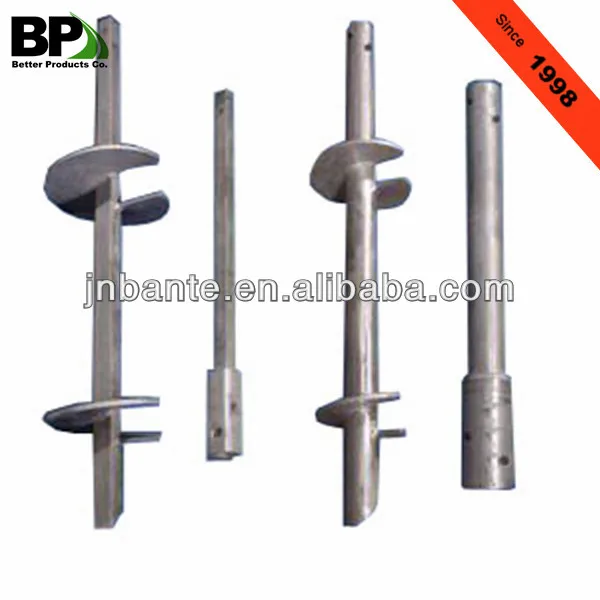 helical tie back anchors
