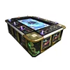 OEM 86inch avoid EMP cabinet king of leopard fish game table with decoder box