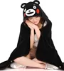 Hot cartoon character bear air conditioning warming blanket cover plush toy