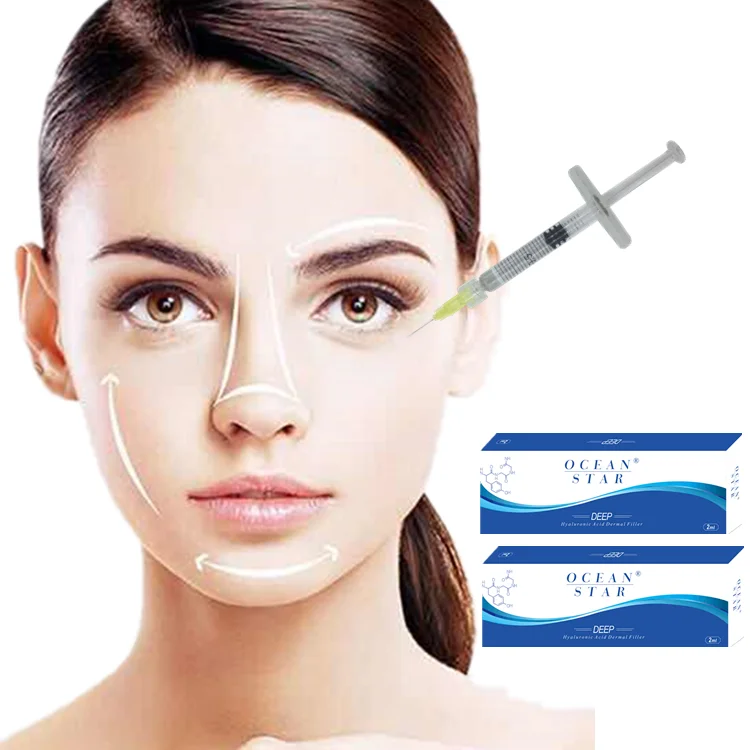 

2019 Oceanstar deep 2ml dermal filler hyaluronic acid for skin filler