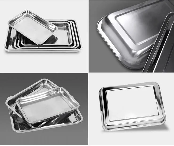 Low Price Wholesale Small Plastic Medical Trays With Stainless Steel