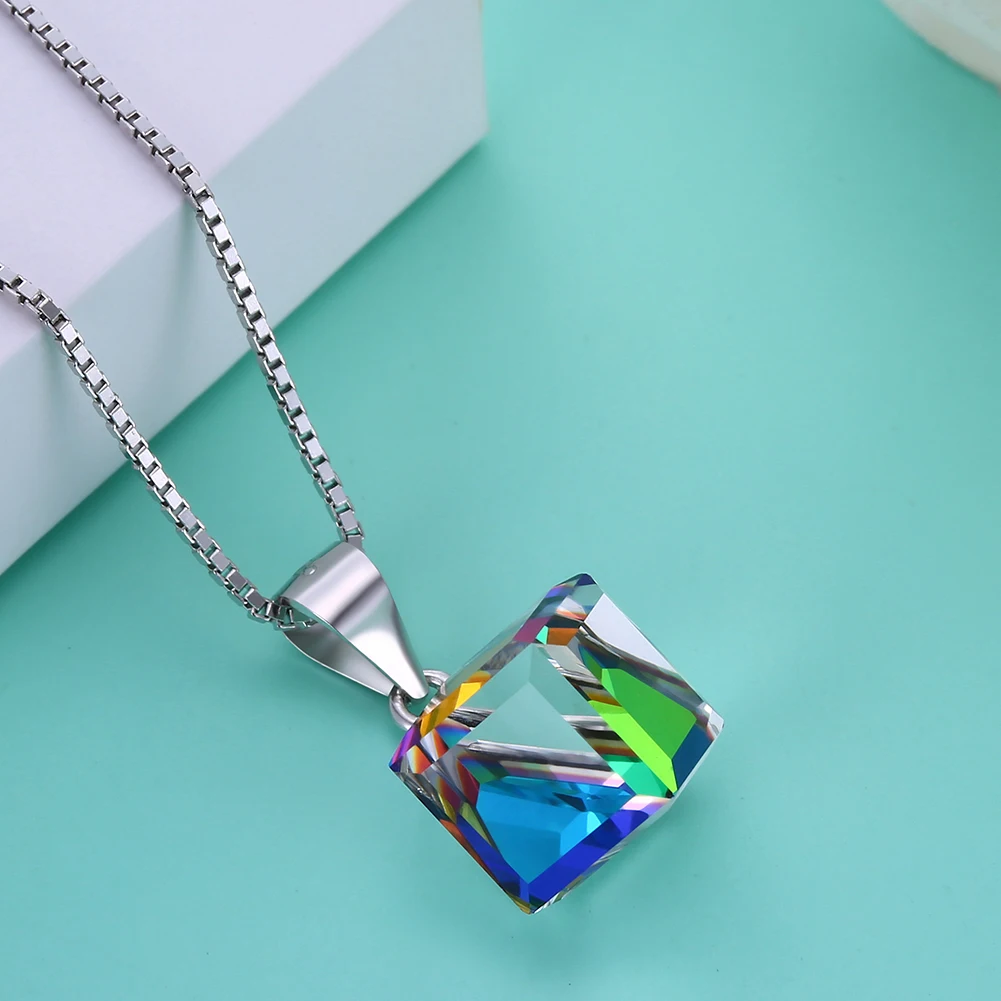 

Custom Jewellery Gold Plated Sterling Silver Vintage Artificial Crystal Diamond Necklace Jewellery