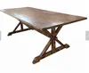cheap antique solid wood farm table