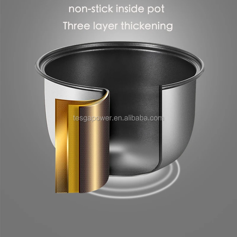 Intelligent Cnc 12v/220v Rice Cooker 1.8l For Ac Home Use/dc Battery