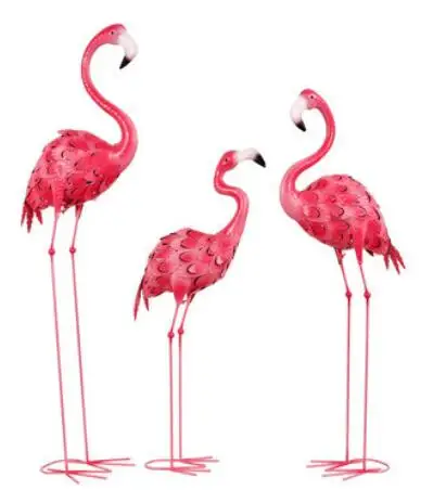 

New type Metal Flamingo Prop decoration Garden Landscape decoration Ornament Wedding Party Decoration, N/a