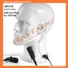 Walkie Talkie Acoustic tube earpiece with large PTT built in mic for eads TPH700