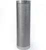 Stainless steel 304 wedge wire cylinder filter screen/water filter pipe with welded ring