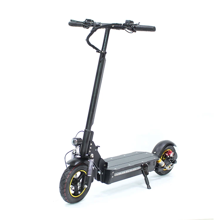 

Cheap Chinese Adult 48v 1000w Lithium 10 in Two Wheel Electric Scooter, Black
