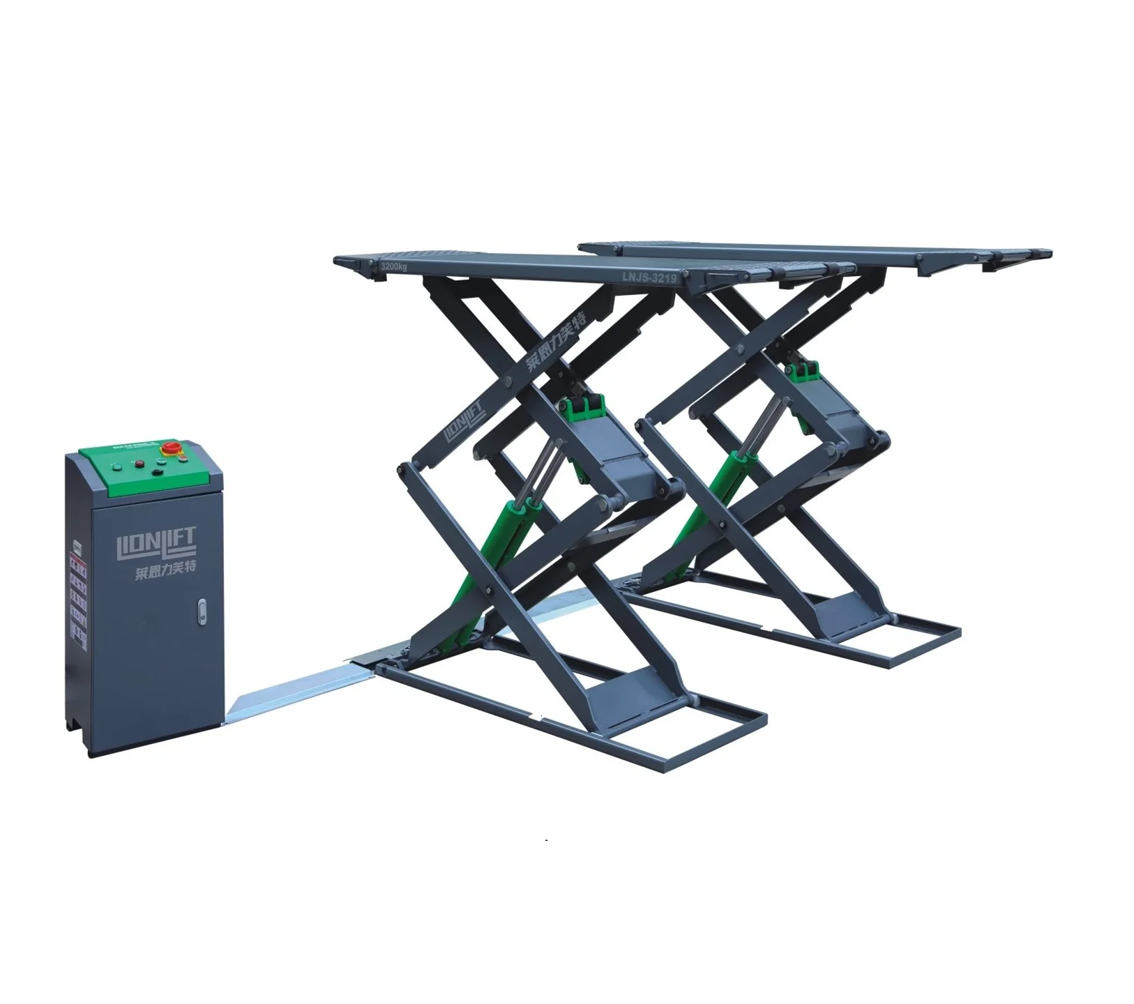 Lowprofile Highrise Double Layer Scissor Lift Hydraulic Car Lifts For